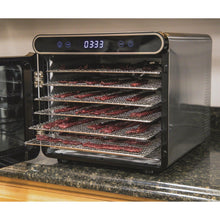 NESCO FD-7SSD Digital Food Dehydrator for Beef Jerky, Dried Fruit and Dog Treats, 7 Stainless Steel Trays, Silver