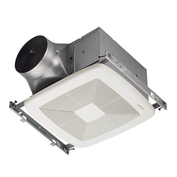 Broan-Nutone XB80 ULTRA GREEN™ Series Single-Speed Fan, Ceiling Room-Side Installation Bathroom Exhaust Fan, ENERGY STAR® Certified, <0.3 Sones, 80 CFM