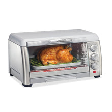 Hamilton Beach Quantum Toaster Oven Air Fryer Combo With Large Capacity, Fits 6 Slices Or 12” Pizza, 5 Functions for Convection, Bake, Broil, Stainless Steel (31350)