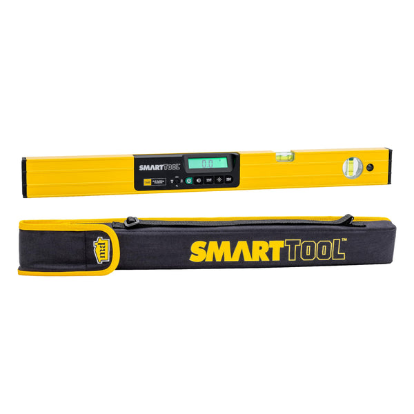 M-D Building Products 92515 Gen3 SmartTool 24-Inch Digital Level with Carrying Case, Yellow