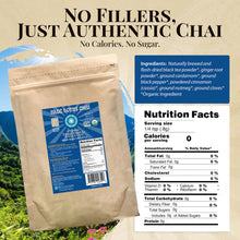 Blue Lotus Chai - Fully Organic Traditional Masala Chai - Makes 530 Cups - 1 Pound Bulk Bag Masala Spiced Chai Powder with Organic Spices - Instant Indian Tea No Steeping - No Gluten