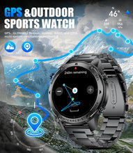 GPS Smart Watch for Men(Answer/Make Call),6 Satellite Positioning/Compass,50M Waterproof,600mAh Extra-large battery,1.43