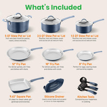 NutriChef Kitchenware Pots & Pans Set – High-qualified Basic Kitchen Cookware Set, Non-Stick (20-Piece Set)