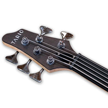 TARIO Fretless 5 string electric bass Guitar Millettia Laurentii Top Okoume body composite ebony fingerboard