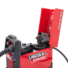 Lincoln Electric 90i MIG and Flux Core Wire Feed Weld-PAK Welder, 120V Welding Machine, Portable w/Shoulder Strap, Protective Metal Case, Best for Small Jobs, K5256-1