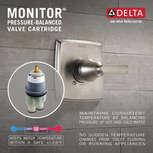 DELTA BT14296-SS Windemere Function Trim Kit with Single-Spray Head Shower Only, Without Rough, Stainless