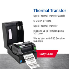 TSC - B00HGUZGXS TTP-244CE Desktop Thermal Transfer Label Barcode Printer - 4.25