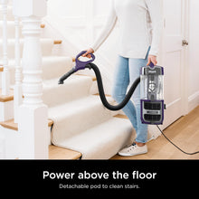 Shark, ZD201, Lift-Away Upright Vacuum with Powerfins, Self-Cleaning Brushroll, Anti-Allergen Complete Seal Technology, Eggplant