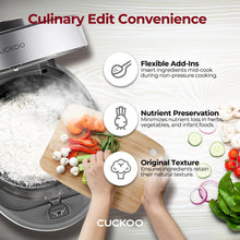 CUCKOO CRP-ST1009FG 10-Cup (Uncooked) / 20-Cup (Cooked) Twin Pressure Rice Cooker & Warmer with Nonstick Inner Pot, 16 Menu Modes, 3 Voice Guide, Auto Clean (Gray)