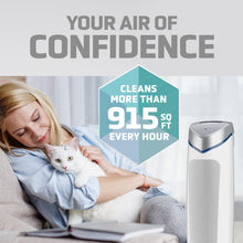 GermGuardian Air Purifier with Genuine HEPA 13 Pet Pure Filter, Removes 99.97% of Pollutants, Covers Large Rooms up to 915 Sq. ft. in 1 Hour, UV-C Light Helps Reduce Germs, 28