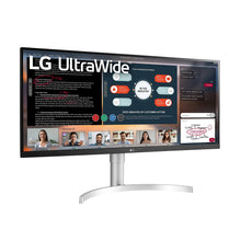 LG 34WN650-W UltraWide Monitor 34-Inch 21:9 FHD (2560 x 1080) IPS Display VESA DisplayHDR 400 AMD FreeSync 3-Side Virtually Borderless Design - Silver