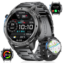 GPS Smart Watch for Men(Answer/Make Call),6 Satellite Positioning/Compass,50M Waterproof,600mAh Extra-large battery,1.43