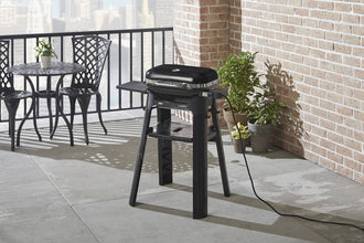 Weber Lumin Compact Electric Grill Stand, Black