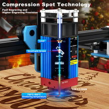 TTS-55 PRO 40W Laser Engraver Machine Laser Cutter Laser Cutting Laser Engraving Machine Tool Lazer Engraving Machines 5500mW Laser Power for Wood Metal Aluminum Glass Leather (Upgrade Version)