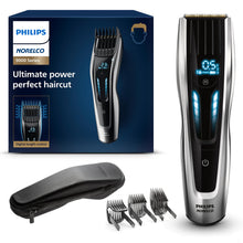 Philips Norelco Hair Clipper 9000 Series, Hair Trimmer, Auto Turbo, Dual Cut Technology, Motorized Combs, 400 Length Settings, 120 Min. Runtime, Zero Maintenance, HC9450/40