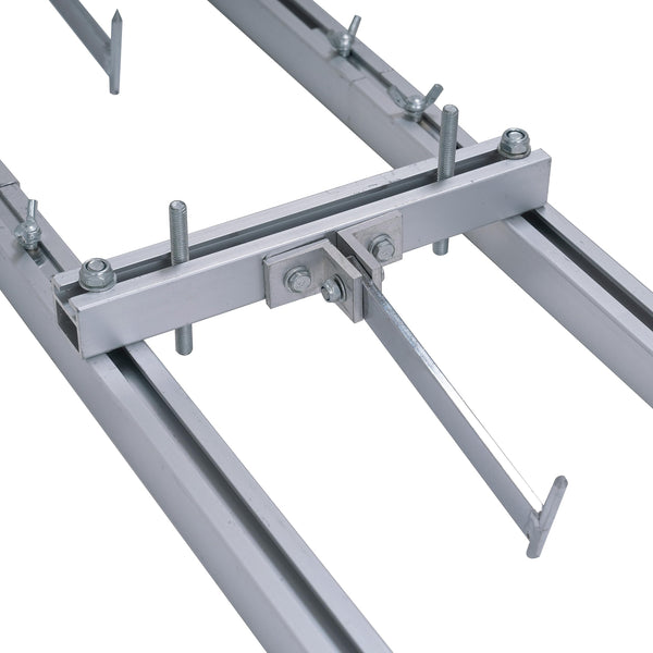 Nejoney 36-inch Chainsaw Mill and 9-FT Rail Mill Guide System,with Acrylic Board and 4 Tree Felling Wedges