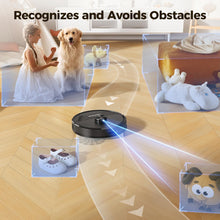 BPMIO Robot Vacuum and Mop Combo, 4500Pa Max Suction, LiDAR Navigation, Quick Mapping, 145 Mins Runtime, Custom Cleaning, Works with App & Alexa, Great for Pet Hair, Dust, Hard Floor, Carpet