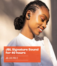 JBL Live Pro 2 - True Wireless Noise Cancelling Earbuds, up to 40 Hours of Playback with Wireless Charging, 6 mics for Perfect Calls, Touch & Voice Control, IPX5 Water Resistant (Blue)