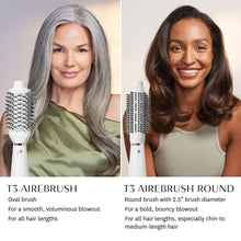 T3 AireBrush Round One-Step Volumizing Hair Dryer Brush, Blow Dryer Brush for Fast Drying and Styling with Multiple Heat and Speed Settings, 2.5