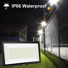 Gopretty 600W LED Flood Light, Waterproof IP66 with Plug, 6000K Daylight White, 60000LM Super Bright Floodlight for Yard, Garden, Garages