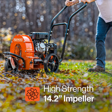 SuperHandy Walk Behind Leaf Blower – 7HP 209cc, 4-Stroke, Manual-Propelled, 150 MPH Wind Speed, 1270 CFM Airflow