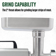 LEM Products MightyBite #8 Meat Grinder, 500 Watt Aluminum Electric Meat Grinder Machine, Ideal for Regular Use