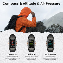 KOSPET Tank X2 Ultra GPS Smart Watch, 3D Curved Glass, Stainless Steel Unibody, 6 Satellite Positioning, Compass, 50M Waterproof, Answer/Make Call, 1.64