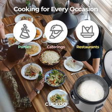 CUCKOO CR-3032 30-Cup (Uncooked) / 60-Cup (Cooked) Large Capacity Commercial Rice Cooker & Warmer with Nonstick Inner Pot, Switch Press (Silver/Black)