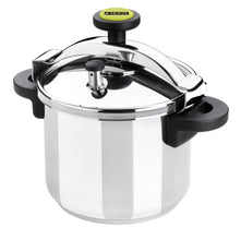 Monix Classica 10 Litre Pressure Cooker (All Cookers Including Induction), Stainless Steel, Silver, 24 cm