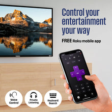 Westinghouse Roku TV - 32 Inch Smart Television, 720P LED HD with Wi-Fi Connectivity and Mobile App, Flat Screen Compatible with Apple Home Kit, Alexa and Google Assistant