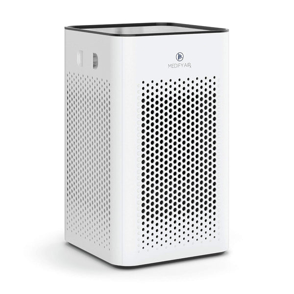 Medify MA-25 Air Purifier with True HEPA H13 Filter | 825 ft² Coverage in 1hr for Allergens, Smoke, Wildfires, Odors, Pollen, Pet Dander | Quiet 99.9% Removal to 0.1 Microns | White, 1-Pack