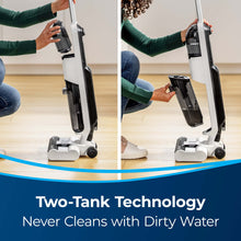 Bissell TurboClean Cordless Hard Floor Cleaner Mop and Lightweight Wet/Dry Vacuum, 3548