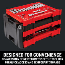 Craftsman 262-Piece Mechanic Tool Set, Master Socket Set with 3-Drawer VERSASTACK Tool Box, SAE/Metric Set (CMMT45309)