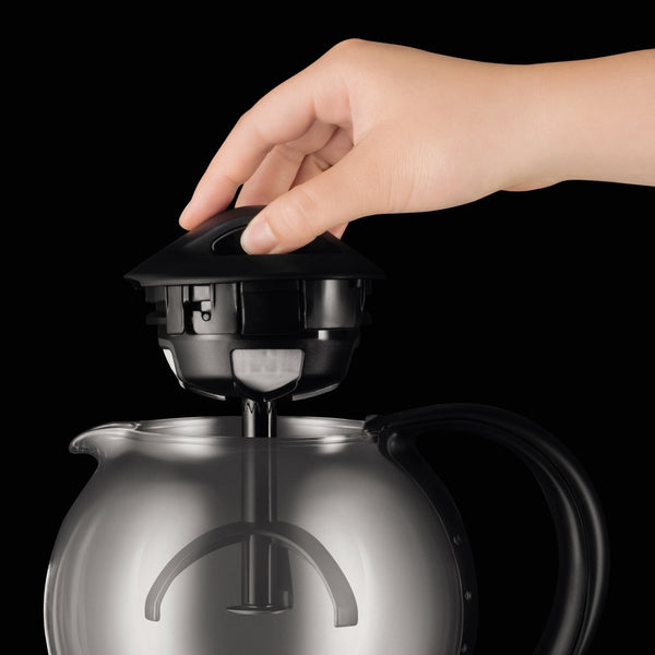 KRUPS FL701850 Personal Tea Kettle with Integrated Infusion Basket, Black