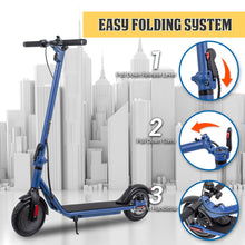 Phantomgogo Electric Scooter for Adults Scooters Kids Foldable E-Scooter with with 350W Motor 15.5 mph Max Speed Long Range EScooter for Commuter (Blue)