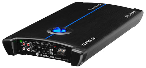 Planet Audio TR5000.1D Class D Monoblock Car Amplifier - 5000 High Output, 1 Ohm, Low Level Inputs, Low Pass Crossover, Hook Up to Subwoofer for Bass