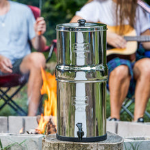 Travel Berkey Gravity-Fed Water Filter with 2 Black Berkey Elements–Enjoy Potable Water While Camping, RVing, Off-Grid, Emergencies, Every Day at Home