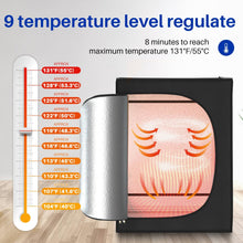 TOREAD Portable Steam Sauna for Home, Full Body Lying Sauna Tent with Reclining Sauna Chair for 1-2 Person, Personnal Sauna Tent with 4L 1400W Steam Generator and Remote Control