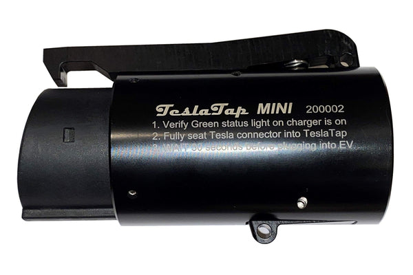 TeslaTap Mini - Tesla to J-1772 Adapter - 60 AMP - Made in USA