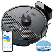 BPMIO Robot Vacuum and Mop Combo, 4500Pa Max Suction, LiDAR Navigation, Quick Mapping, 145 Mins Runtime, Custom Cleaning, Works with App & Alexa, Great for Pet Hair, Dust, Hard Floor, Carpet