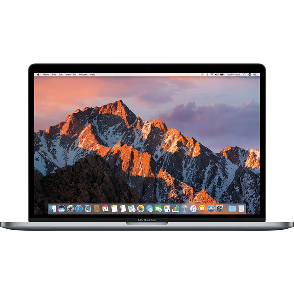 Apple MacBook Pro with Touch Bar (Mid 2017), 15.4", Intel Core i7-7700HQ Quad-Core 2.8GHz, 256GB, 16GB DDR3, 802.11ac, Bluetooth, macOS 10.12.5 Sierra, Space Gray (Renewed)