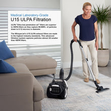 Soniclean WhisperJet C2 Canister Vacuum Cleaner - Ultra-Quiet Operation - U15 ULPA Filtration - Designed in Germany