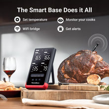 ThermoMaven Smart Bluetooth Wireless Meat Thermometer – 4-Probe, WiFi Unlimited Range, 6 Sensors with NIST Certified Accuracy, Ideal for BBQ, Grill, Kitchen, Oven, Smoker & Rotisserie