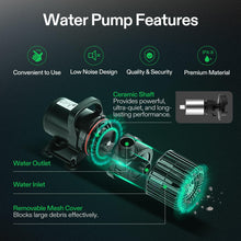 VIVOSUN 9000 GPH Submersible Water Pump 620W Pond Pump Ultra Quiet Aquarium Pump with 26.5FT. Lift Height for Pond Waterfall, Fish Tank, Statuary, or Hydroponics