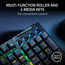 Razer BlackWidow V4 Mechanical Gaming Keyboard: Green Switches Tactile & Clicky - Chroma RGB - 6 Macro Keys - Magnetic Wrist Rest - Doubleshot ABS Keycaps - Roller & Media Keys Snap Tap