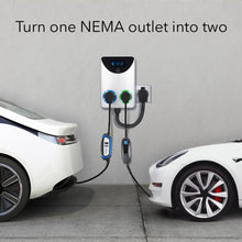 Lectron NEMA Socket Splitter for Level 2 EV Charger Installation - Power Your EV Charger and High-Powered Appliance from The Same Outlet (50 Amp NEMA 14-50 to NEMA 14-50 / NEMA 14-50 Splitter)