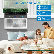 Takywep 6000 BTU Window Air Conditioner U-Shaped, Window ac Air Units U Shaped Cools Up to 250 sq. ft., Open Window Flexibility, 6 Modes, Sleep Mode, Ultra Quiet, Energy Efficient, Window AC for Home