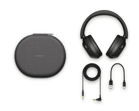 Sony Extra BASS Noise Cancelling Headphones, Wireless Bluetooth Over The Ear Headset with Microphone and Alexa Voice Control, WH-XB910NB.CE7 - Onyx Black