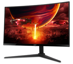 Acer Nitro 27 Inch 1500R Curved Zero-Frame Full HD (1920 x 1080) Gaming Monitor | AMD FreeSync Premium | Up to 280Hz Refresh | 1ms VRB | 1 x Display Port 1.4 and 2 x HDMI 2.0 Ports | XZ270