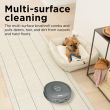 Shark RV2300S Matrix Self-Empty Robot Vacuum with No Spots Missed on Carpets & Hard Floors, Bagless 30 Day Capacity Base, Precision Home Mapping Perfect for Pet Hair, Wi-Fi, Black/Grey (Renewed)